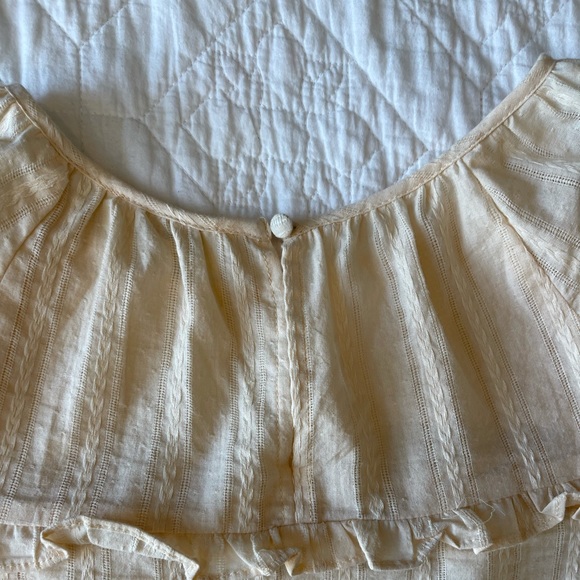 Embroidered Ruffle Blouse - Picture 3 of 3